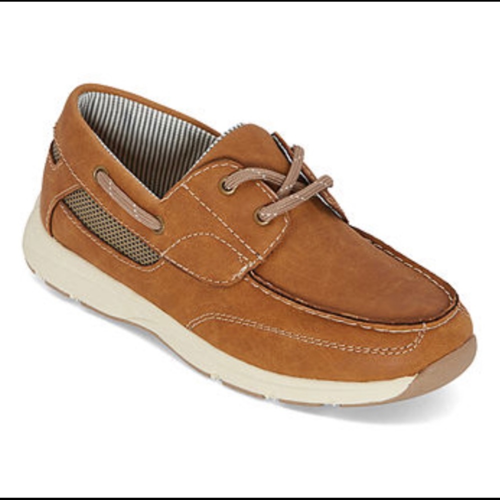 Arizona Boat Shoes kids Boys Andy Brown Shoes Size 11